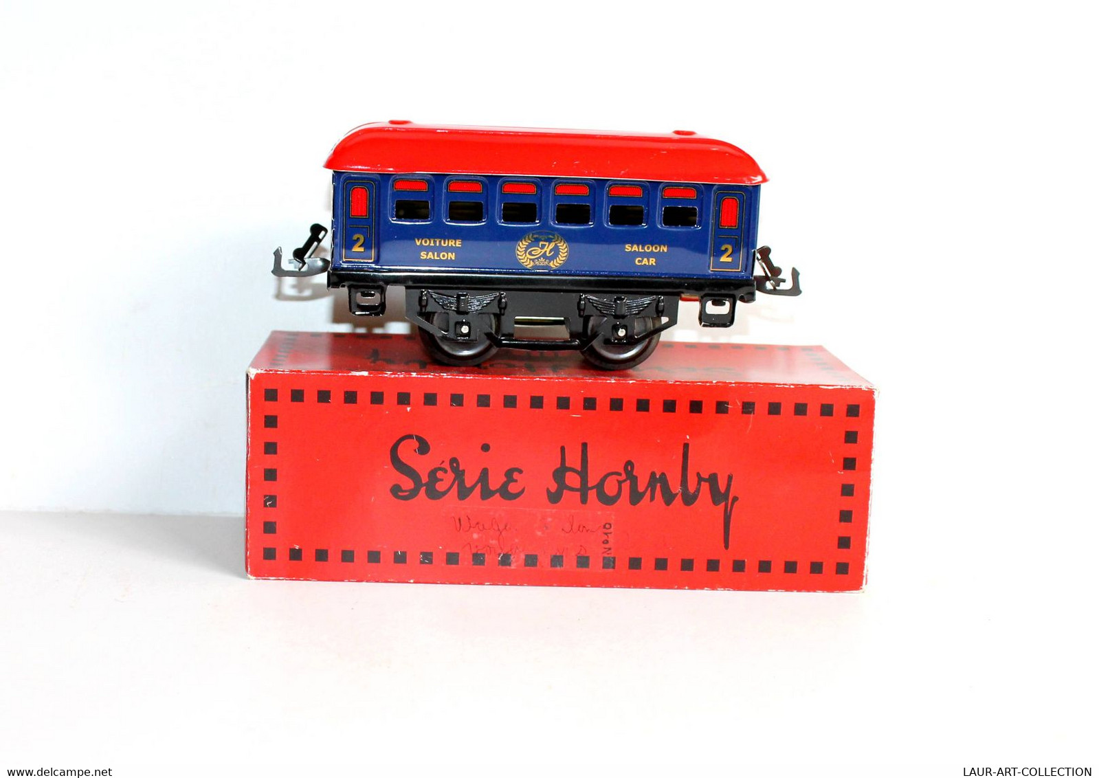 HORNBY - WAGON VOITURE SALON VOYAGEUR – ECH O - SALOON CAR - 2eme CLASSE / FERROVIAIRE TRAIN CHEMIN FER  (2105.3) - Voitures Voyageurs