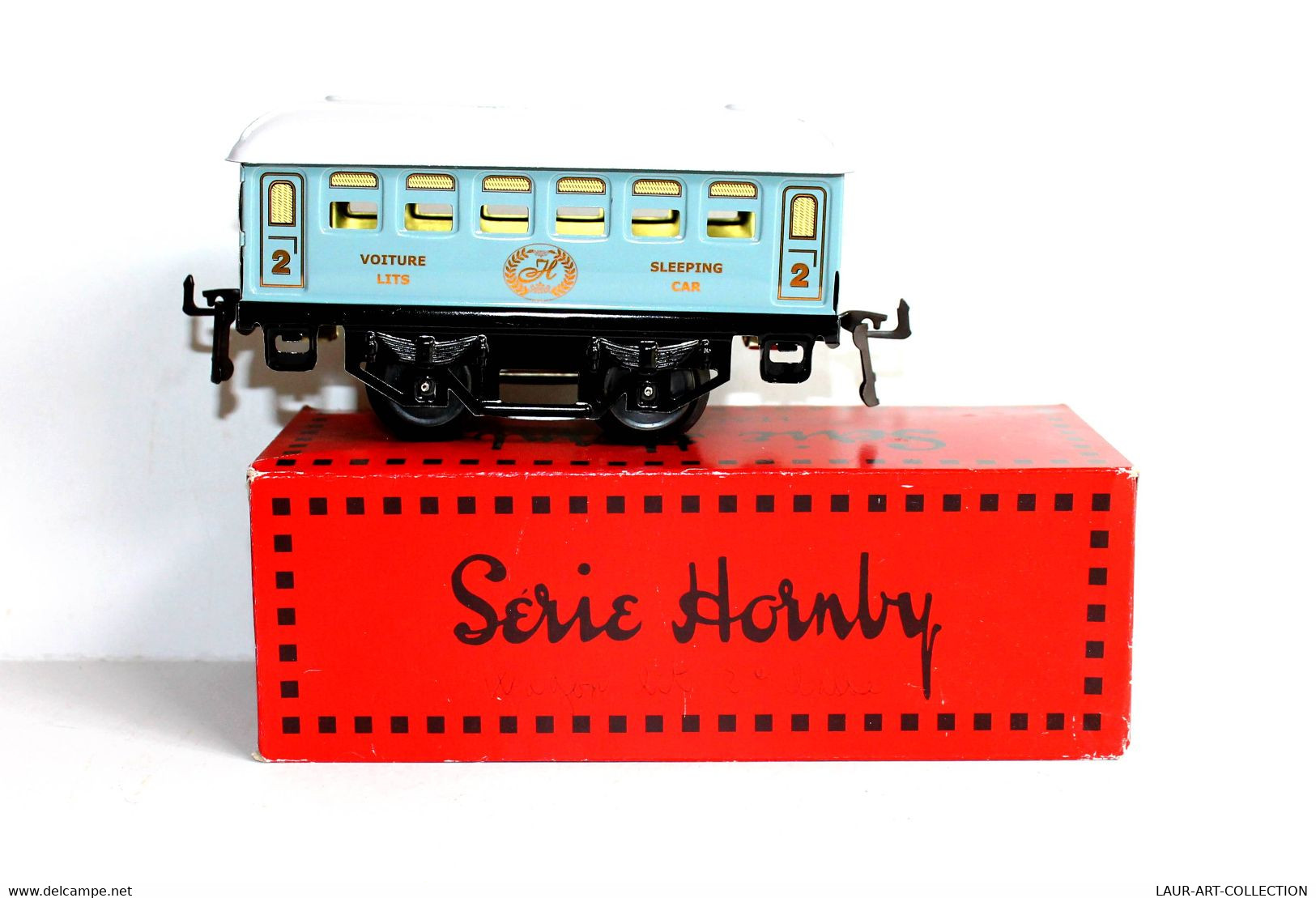 HORNBY - WAGON VOITURE LIT VOYAGEUR – ECH O - SLEEPING CAR 2eme CLASSE N°402381 / FERROVIAIRE TRAIN CHEMIN FER  (2105.4) - Voitures Voyageurs