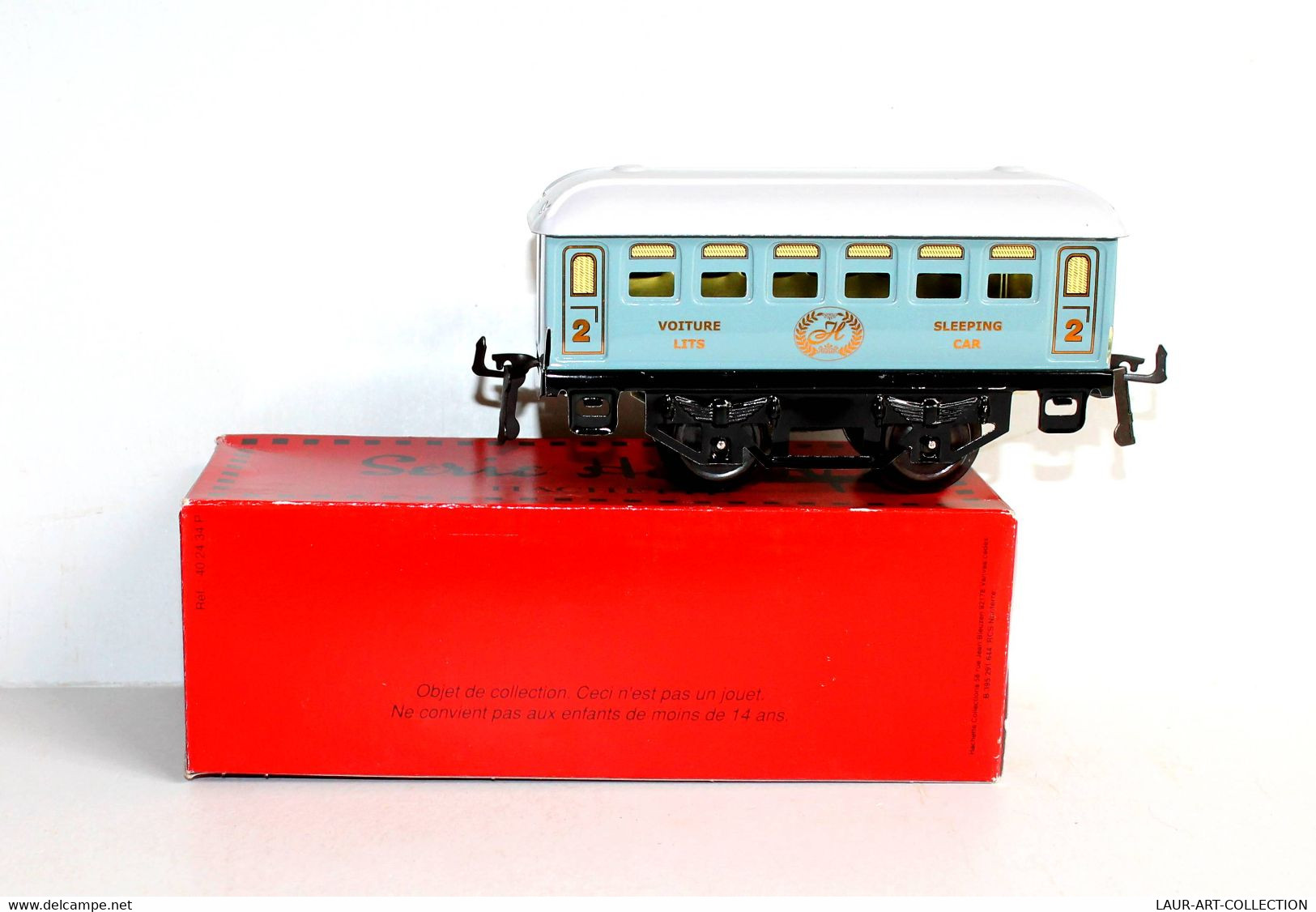 HORNBY - WAGON VOITURE LIT VOYAGEUR – ECH O - SLEEPING CAR 2eme CLASSE N°402381 / FERROVIAIRE TRAIN CHEMIN FER  (2105.4) - Voitures Voyageurs