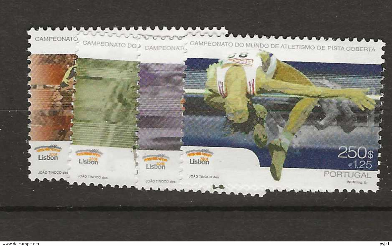 2001 MNH Portugal, Mi 2477-80  Postfris** - Ongebruikt