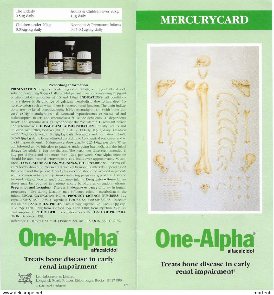 Mercury   One-Alpha      Folder With MV Cards MER544 - Mercury Communications & Paytelco