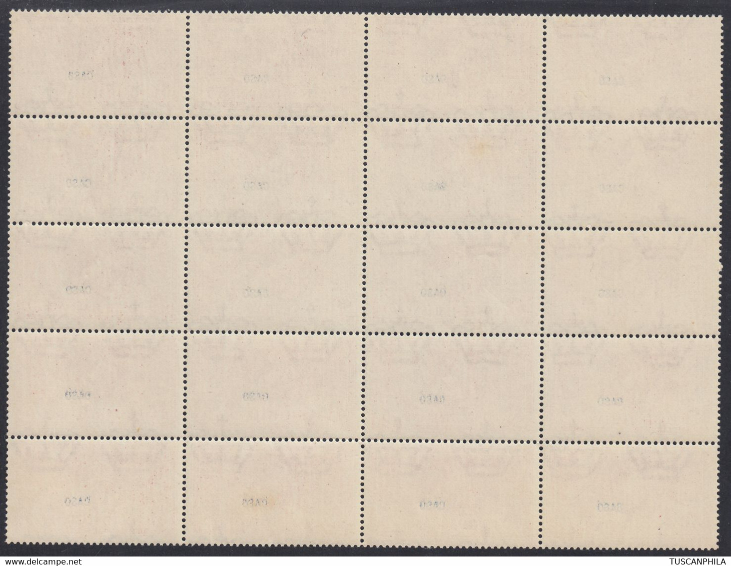 1932 Blocco Di 10 Valori Sass. 22 MNH** Cv 2800 - Egeo (Caso)