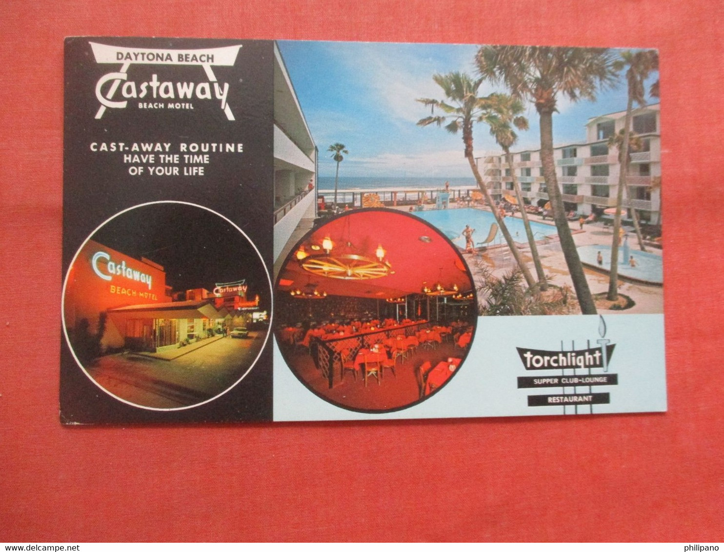 Castaway Beach Motel.    Daytona  Beach  - Florida > Daytona         Ref 5641 - Daytona