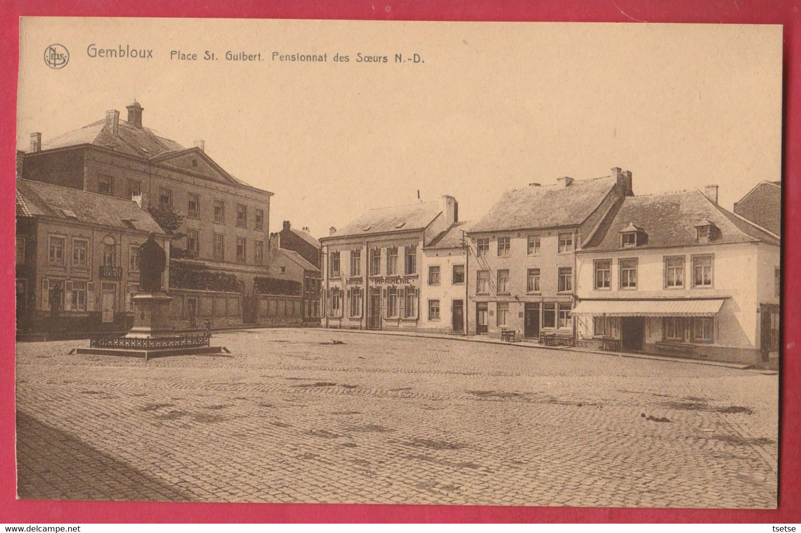 Gembloux - Place St Guibert - Pensionnat Des Soeurs N-D ( Voir Verso ) - Gembloux