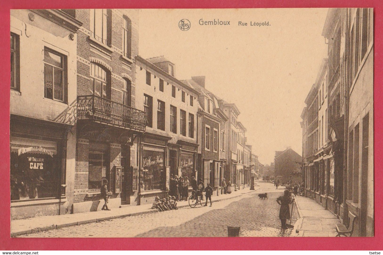 Gembloux - Rue Léopold ...belle Animations , Commerces ( Voir Verso ) - Gembloux