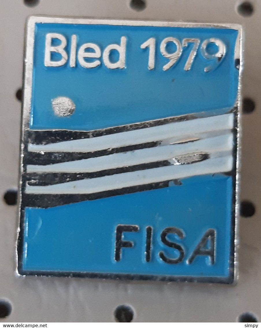 World Rowing  Championship Bled 1979 FISA SLOVENIA Ex Yugoslavia Pin - Roeisport