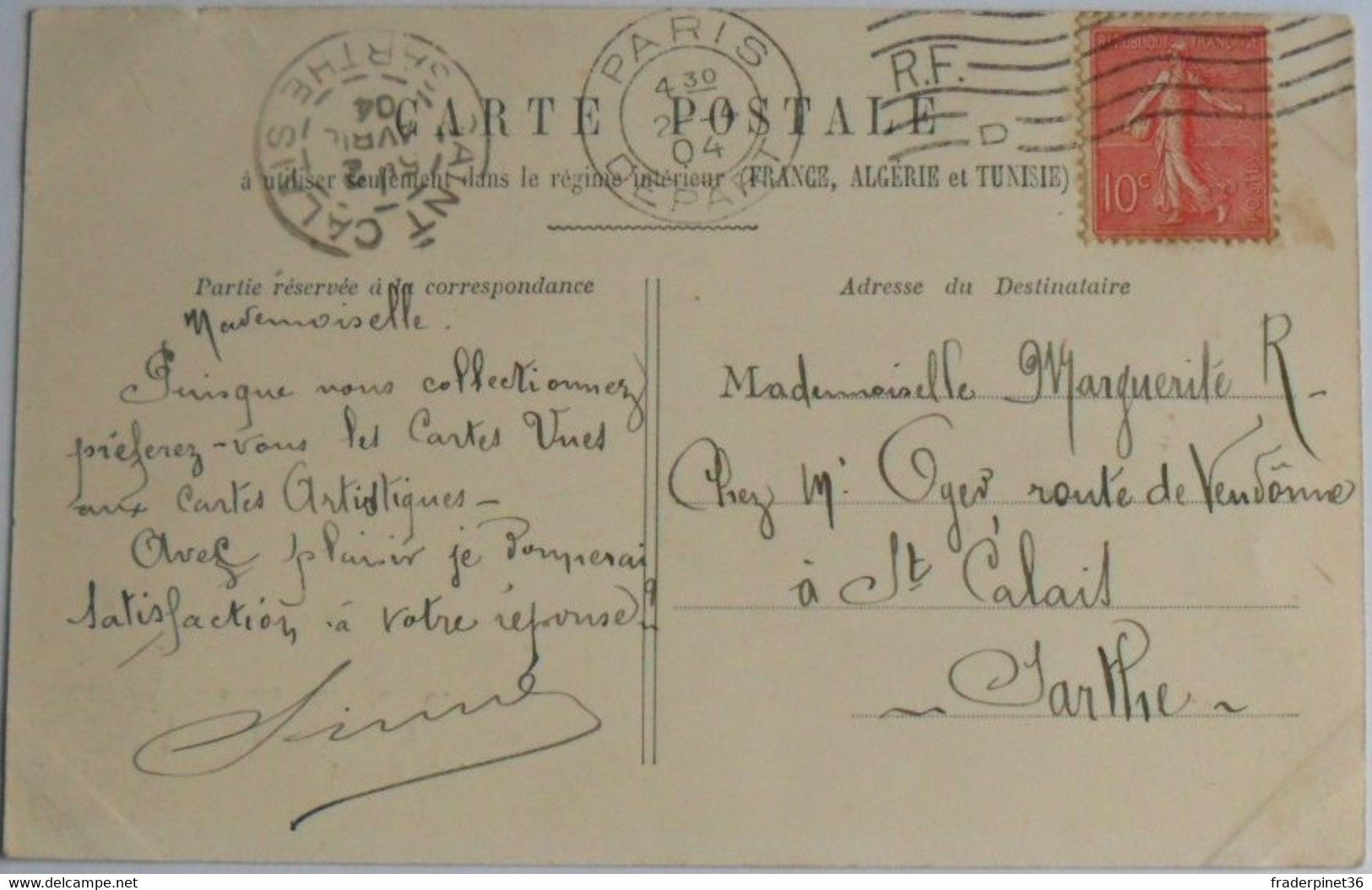 Cartes Postales  PARIS  Sortie Des Tuilleries Place De La Concord - Flugwesen