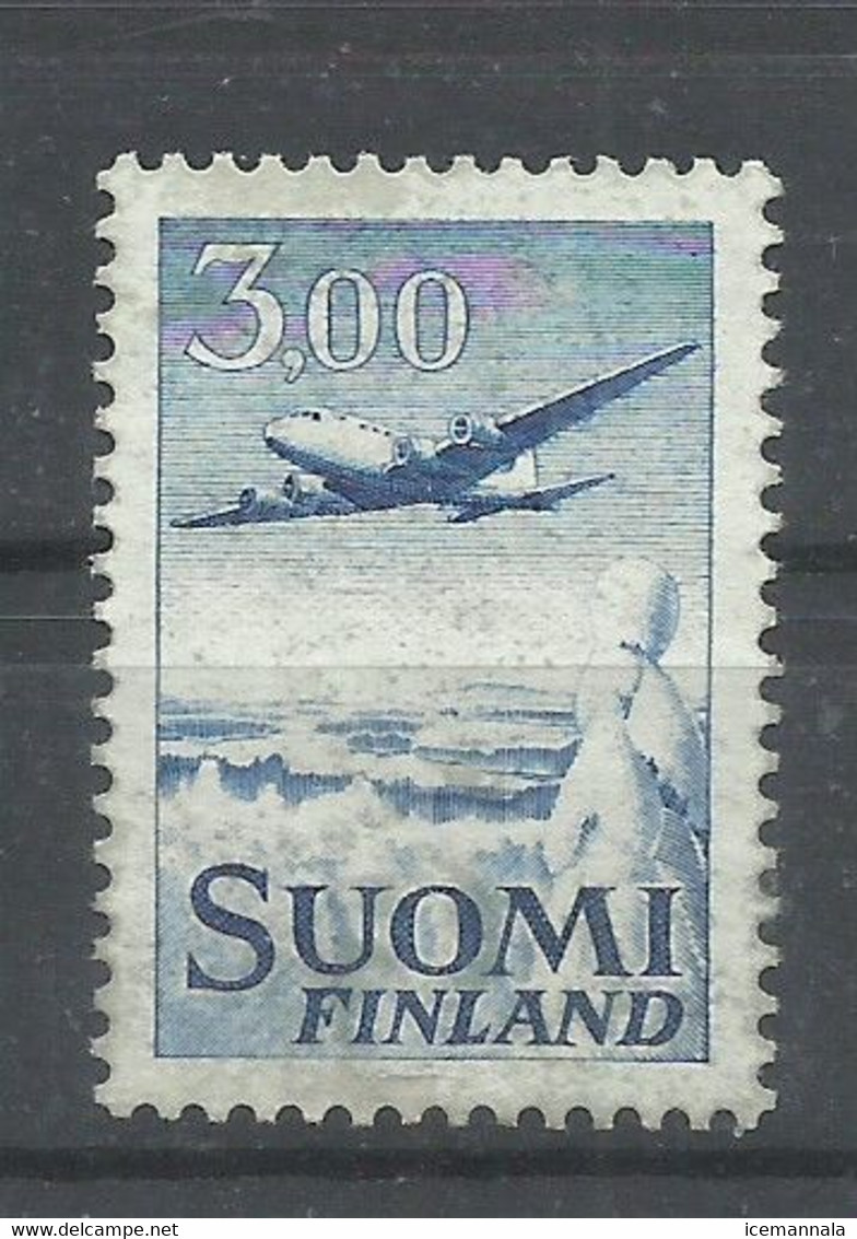 FINLANDIA  YVERT  AEREO  4   MH  * - Unused Stamps