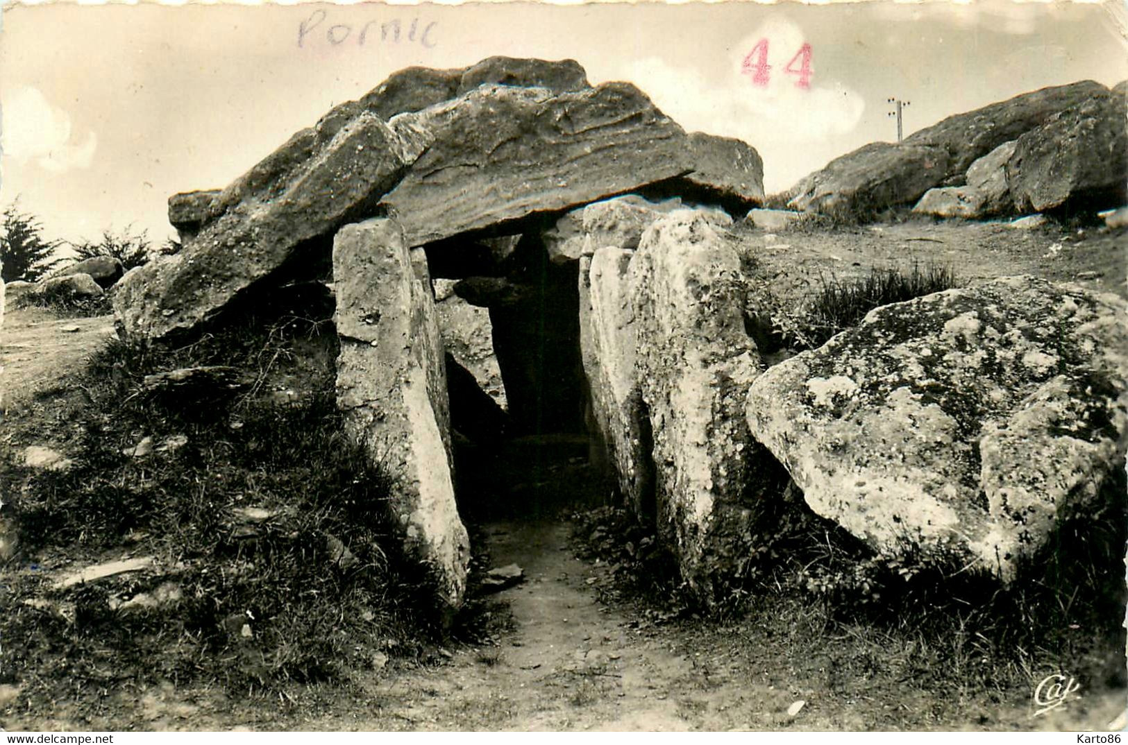 Pornic * Entrée De La Caverne Druidique * Dolmen Pierre Mégalithe - Paimboeuf