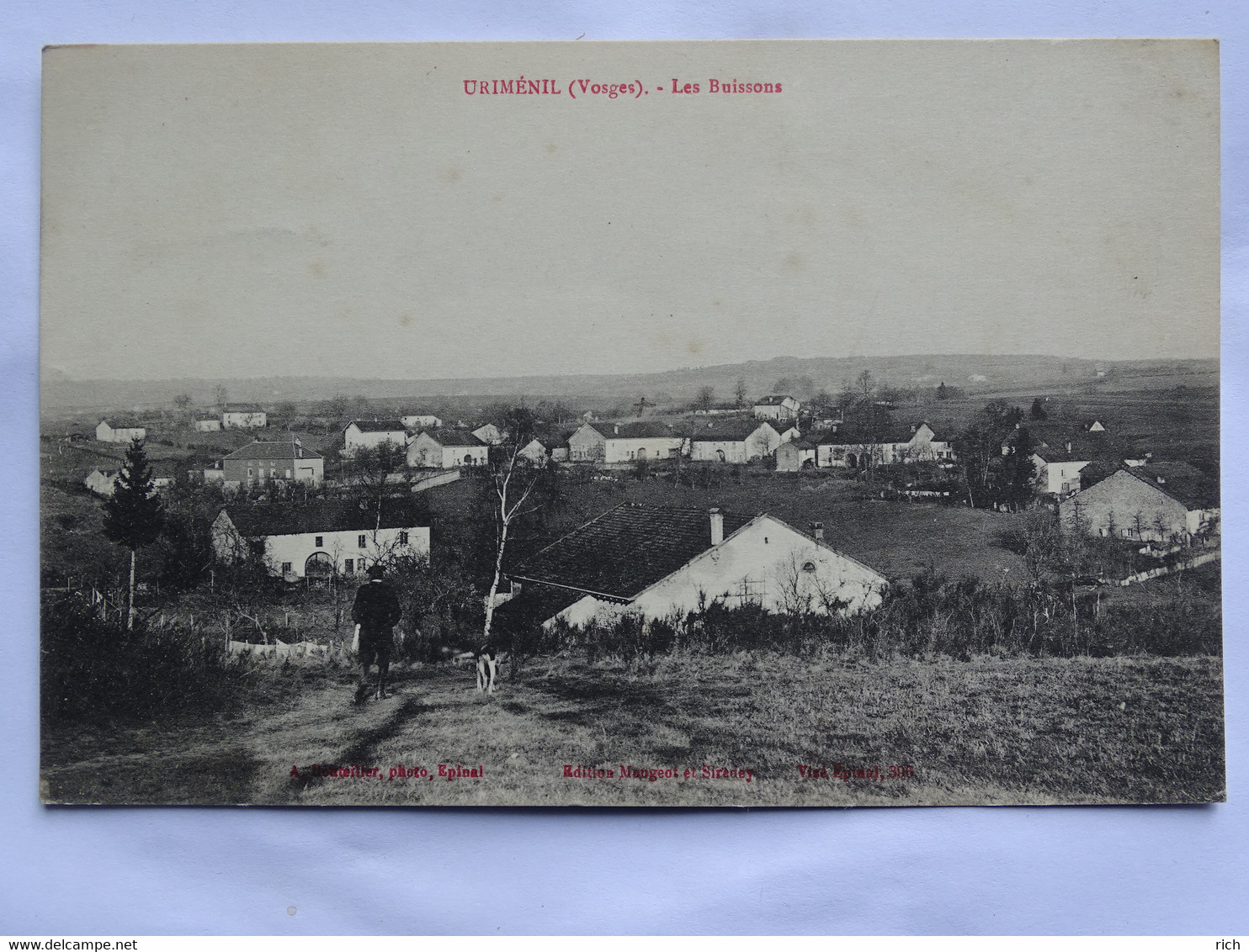 CPA 88 VOSGES - URIMENIL - Les Buissons - Urimenil