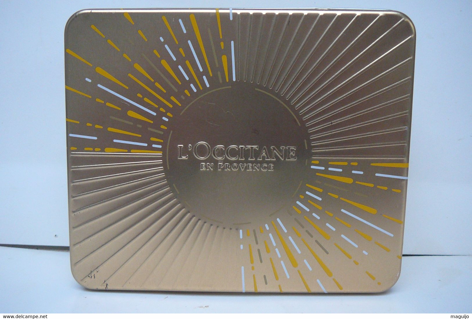 L'OCCITANE EN PROVENCE " BOITE METAL , VIDE,SUPERBE   LIRE ET VOIR!! - Ohne Zuordnung