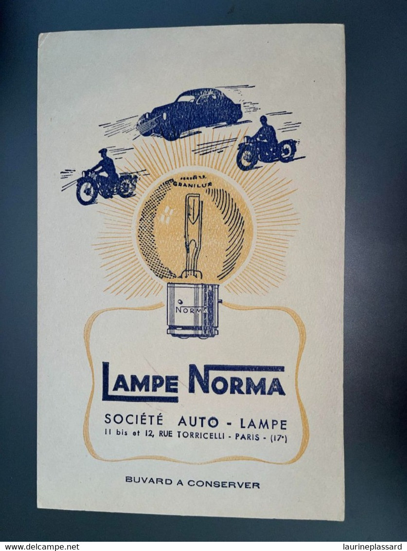 BUVARD LAMPE NORMA - Automóviles