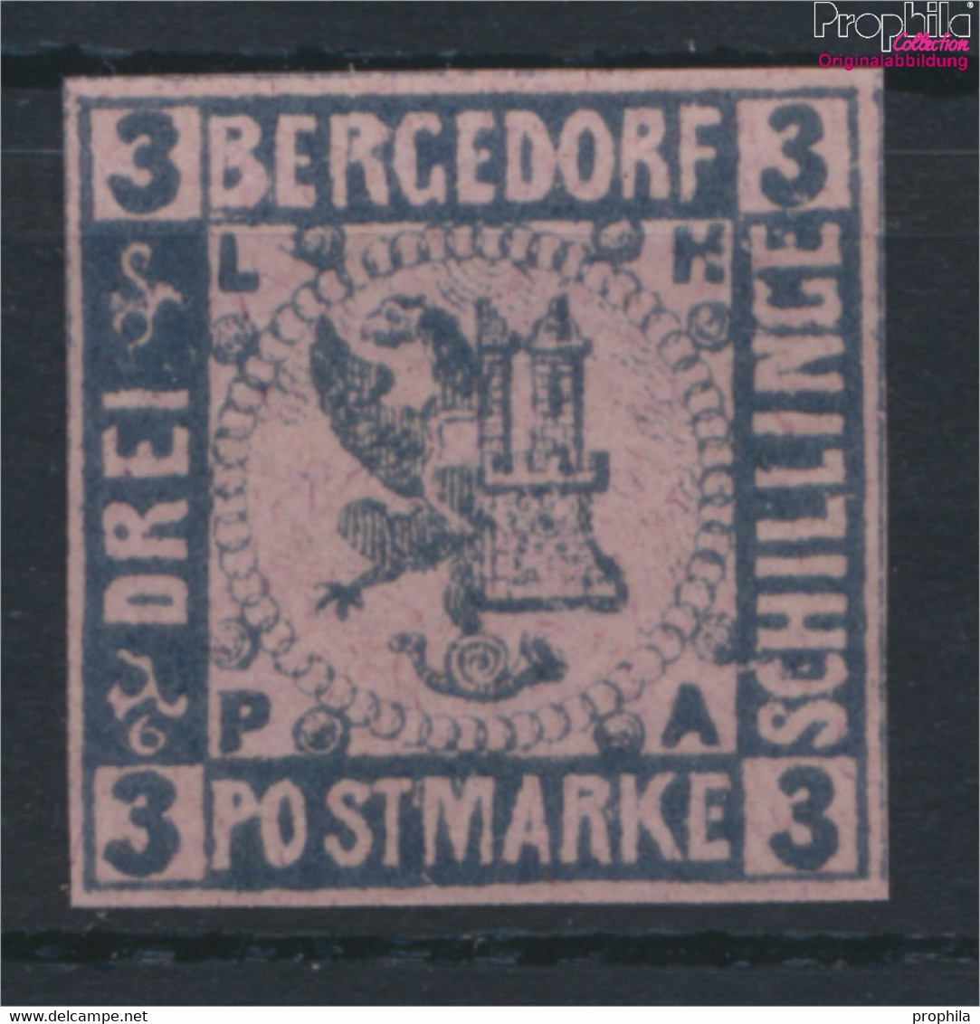 Bergedorf 4ND Neu- Bzw. Nachdruck Ungebraucht 1887 Wappen (9779982 - Bergedorf