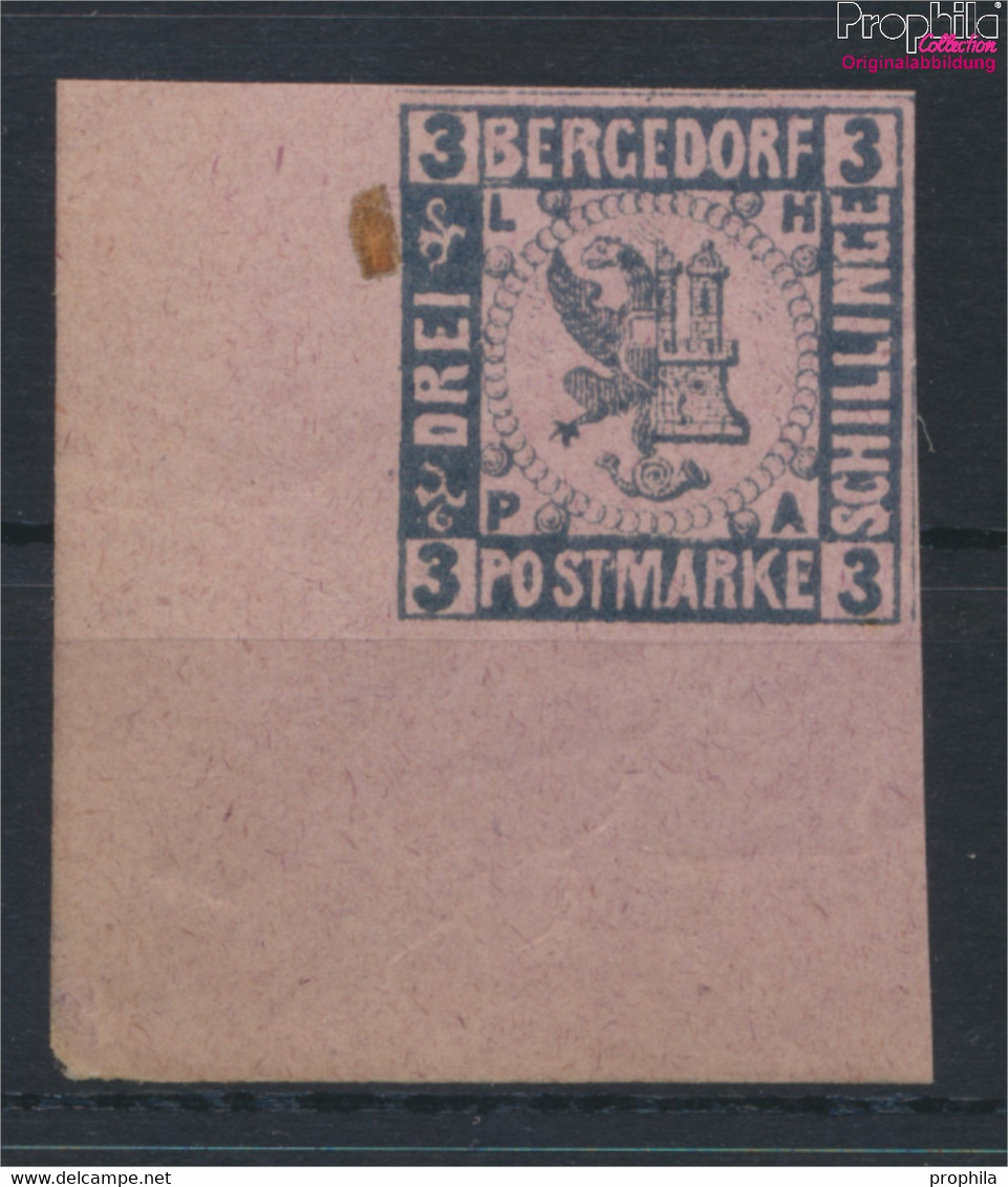 Bergedorf 4ND Neu- Bzw. Nachdruck Ungebraucht 1887 Wappen (9779987 - Bergedorf