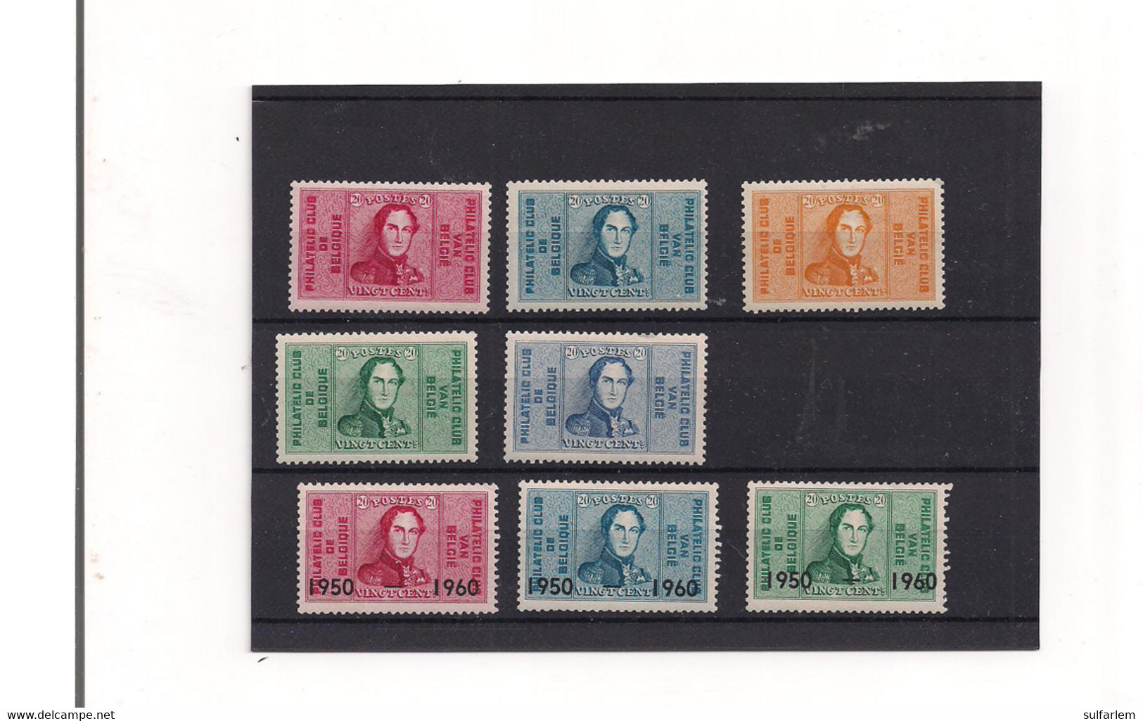 Belgique Emission Du Philatelic Club Avec Timbre COB 2 - Unclassified