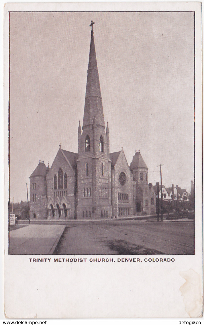 DENVER - COLORADO - UNITED STATES - TRINITY METHODIST CHURCH -81953- - Denver