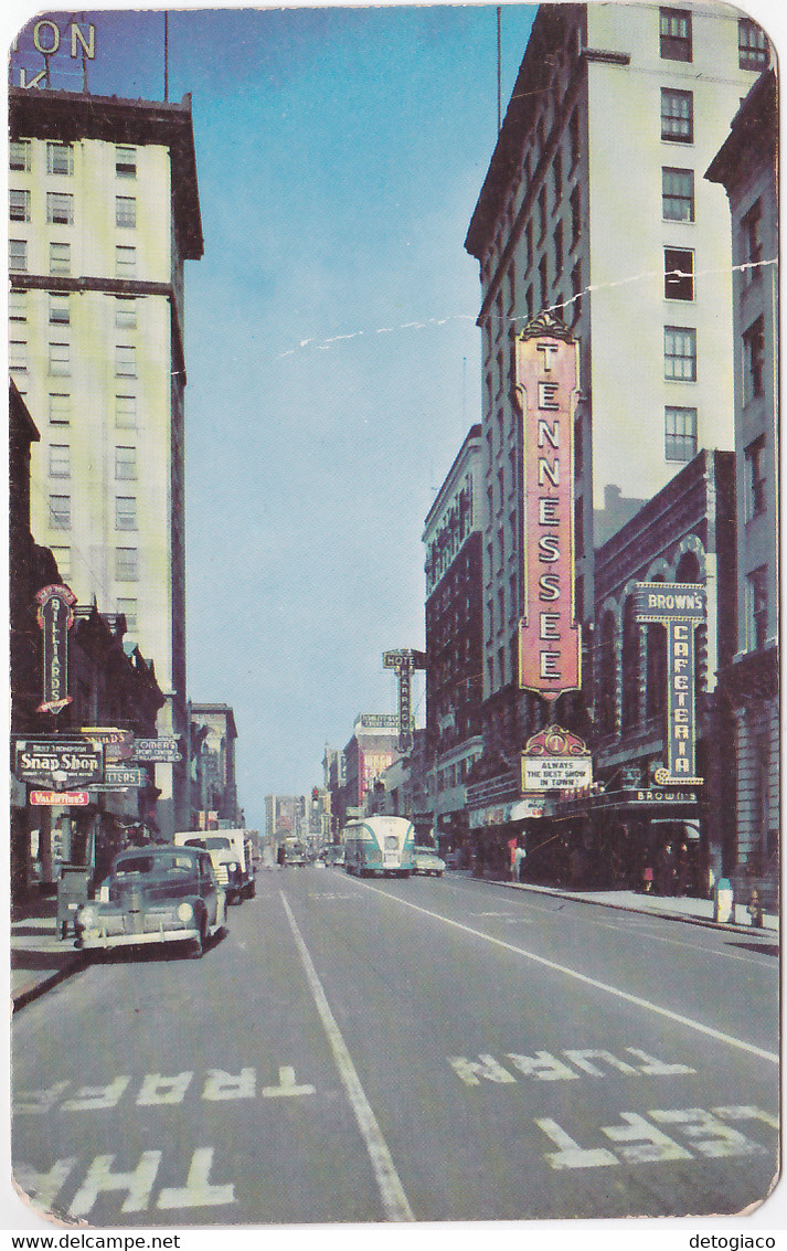 KNOXVILLE - TENNESSEE - UNITED STATES - GAY STREET -81954- - Knoxville