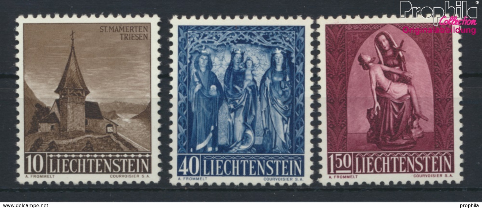 Liechtenstein 362-364 (kompl.Ausg.) Postfrisch 1957 Weihnachten (9785574 - Ongebruikt