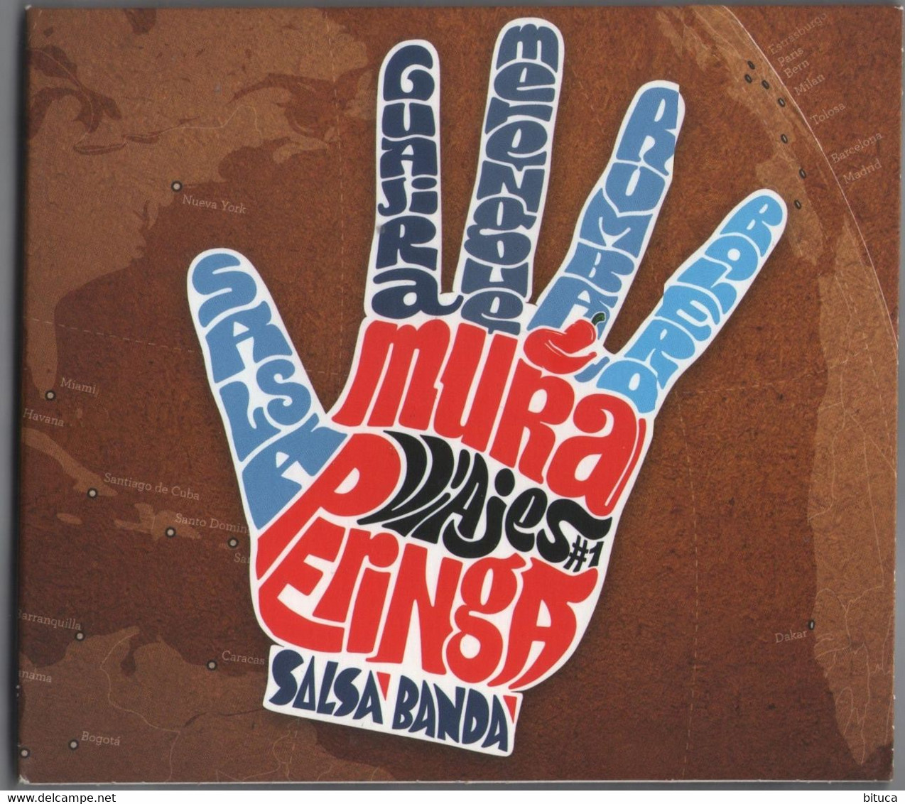 CD 8 TITRES MURA PERINGA DIGIPACK TRèS BON éTAT & RARE - Wereldmuziek