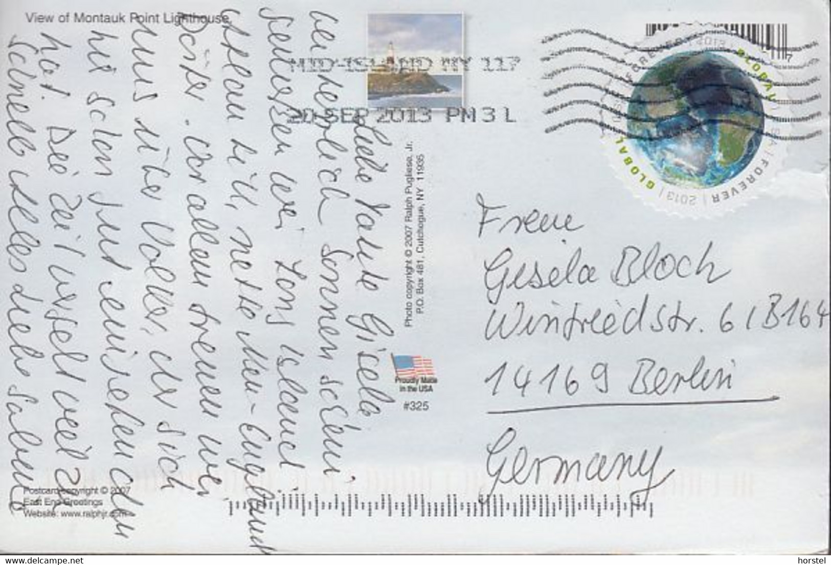 USA - New York - Montauk - Long Island - Lighthouse - Nice Stamp 2013 - Long Island