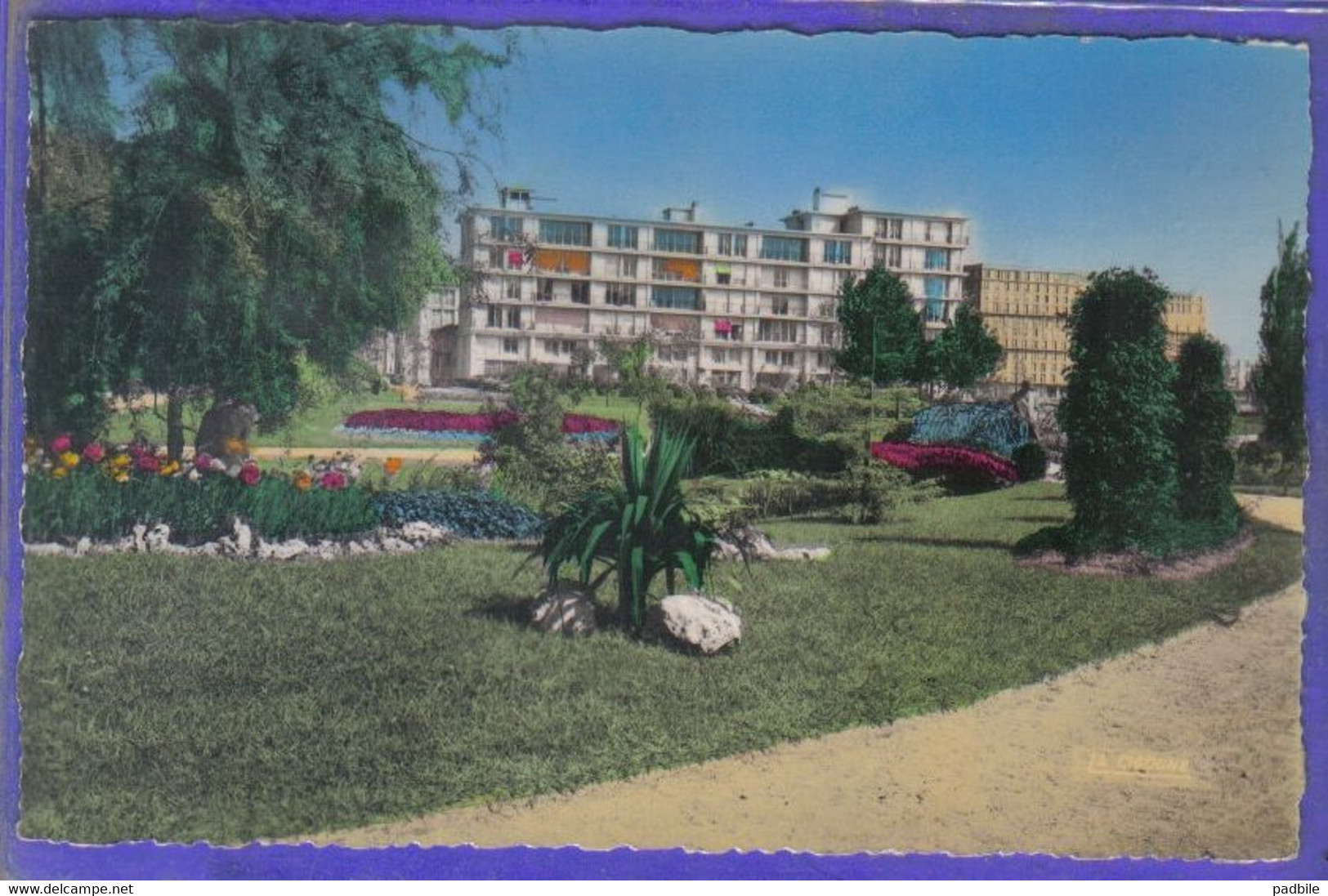 Carte Postale 76. Le Havre  Square St-Roch    Très Beau Plan - Square Saint-Roch