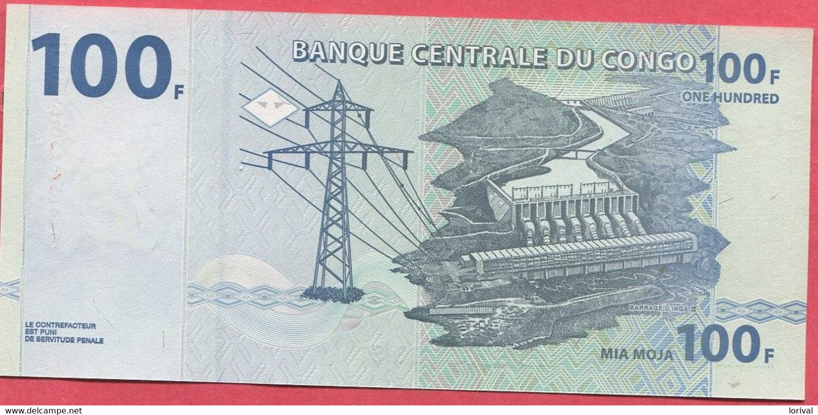 100 Francs 30/06/2013 Neuf 3 Euros - Republik Kongo (Kongo-Brazzaville)