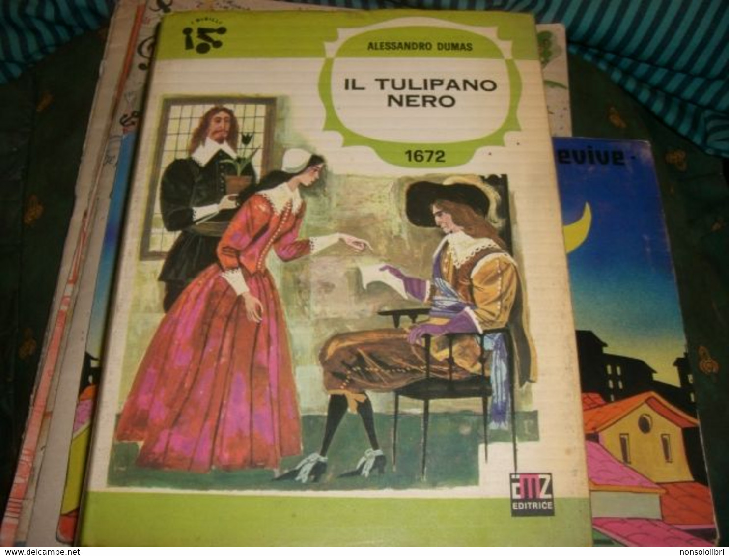 LIBRO" IL TULIPANO NERO " DUMAS 1969 SERIE I BIRILLI III SERIE N.1 - Enfants Et Adolescents