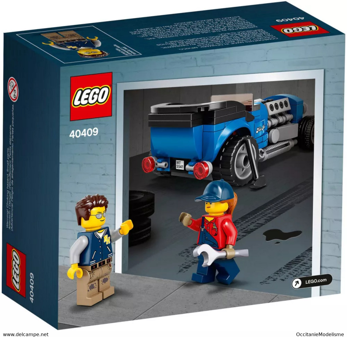 Lego - LE HOT-ROD Bleu Réf. 40409 Neuf - Non Classés