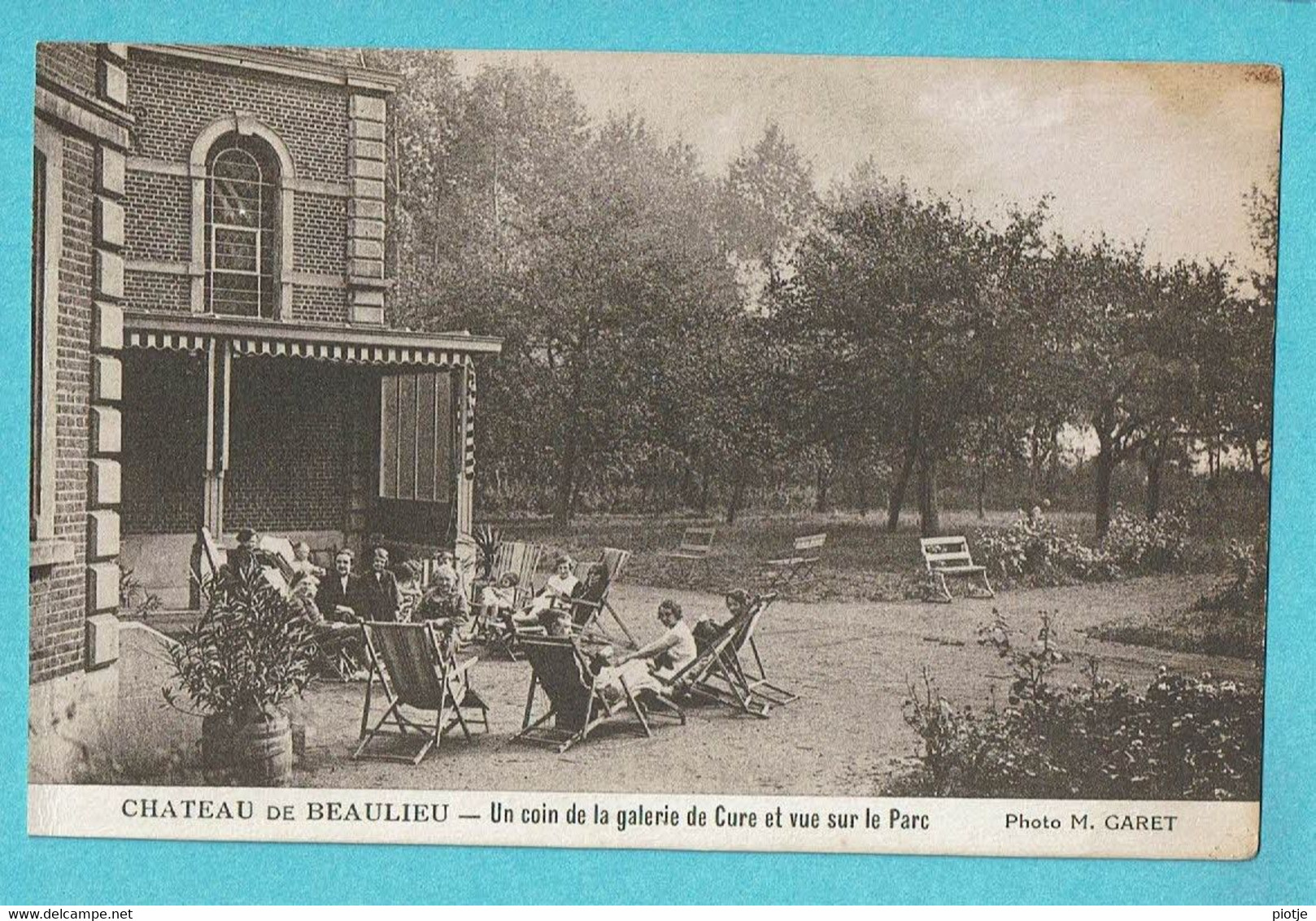 * Spiere Helkijn - Helchin (Kortrijk - West Vlaanderen) * (Dr. Van Huffel) Chateau De Beaulieu, Galerie De Cure, Parc - Spiere-Helkijn