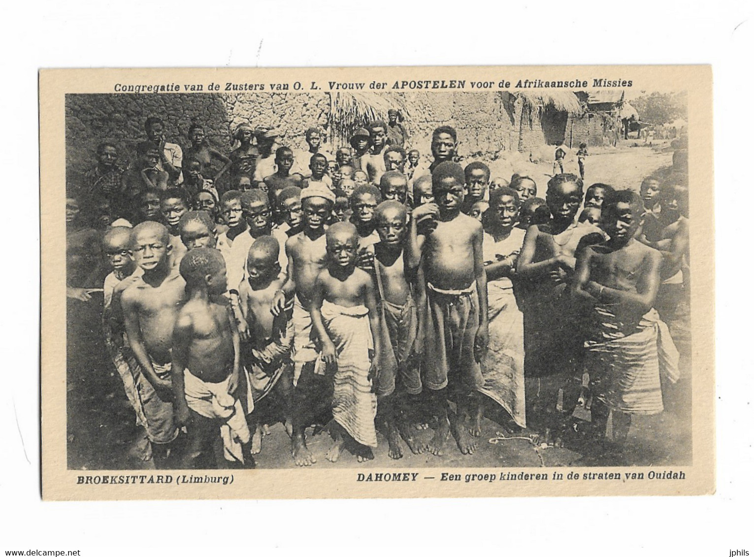 DAHOMEY Congregatie Van De Zusters Van O L Vrouw Der Apostelen Voor De Afrikaansche Missies - Dahomey