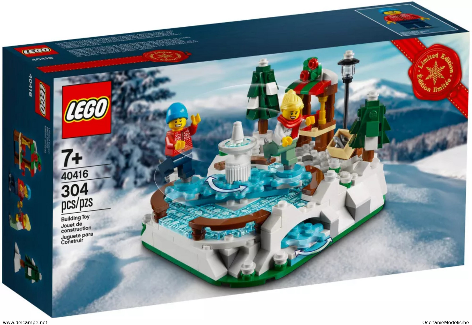 Lego Saisonnier - PATINOIRE Ice Skating Ring Réf. 40416 NBO Neuf - Non Classificati