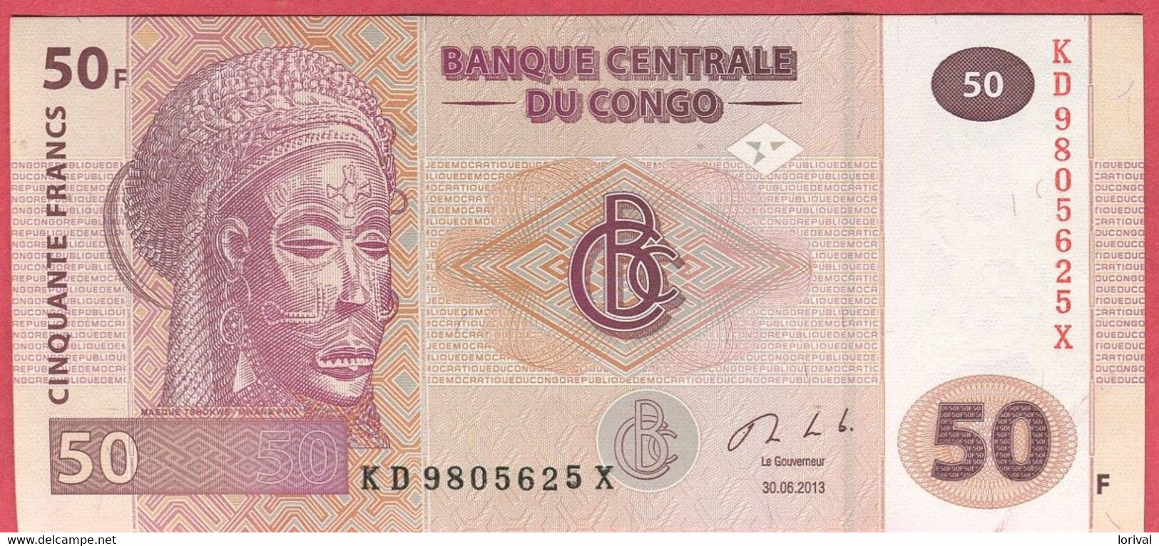 50 Francs 30/06/2013 Neuf 3 Euros - República Del Congo (Congo Brazzaville)