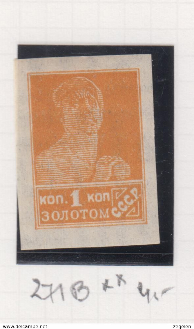 Sowjet-Unie Jaar 1924 Michel-cat. 271B ** - Altri & Non Classificati