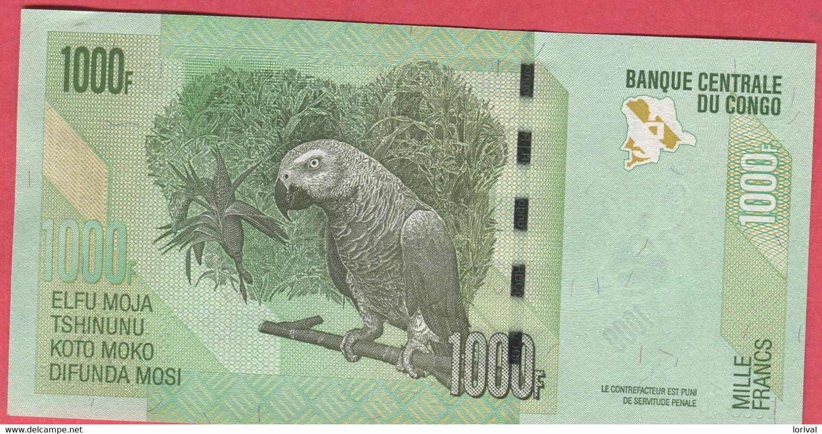 1000 Francs 30/6/2013 Neuf 3 Euros - Republik Kongo (Kongo-Brazzaville)