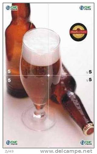 B04052 China Phone Cards Beer Puzzle 28pcs - Alimentation