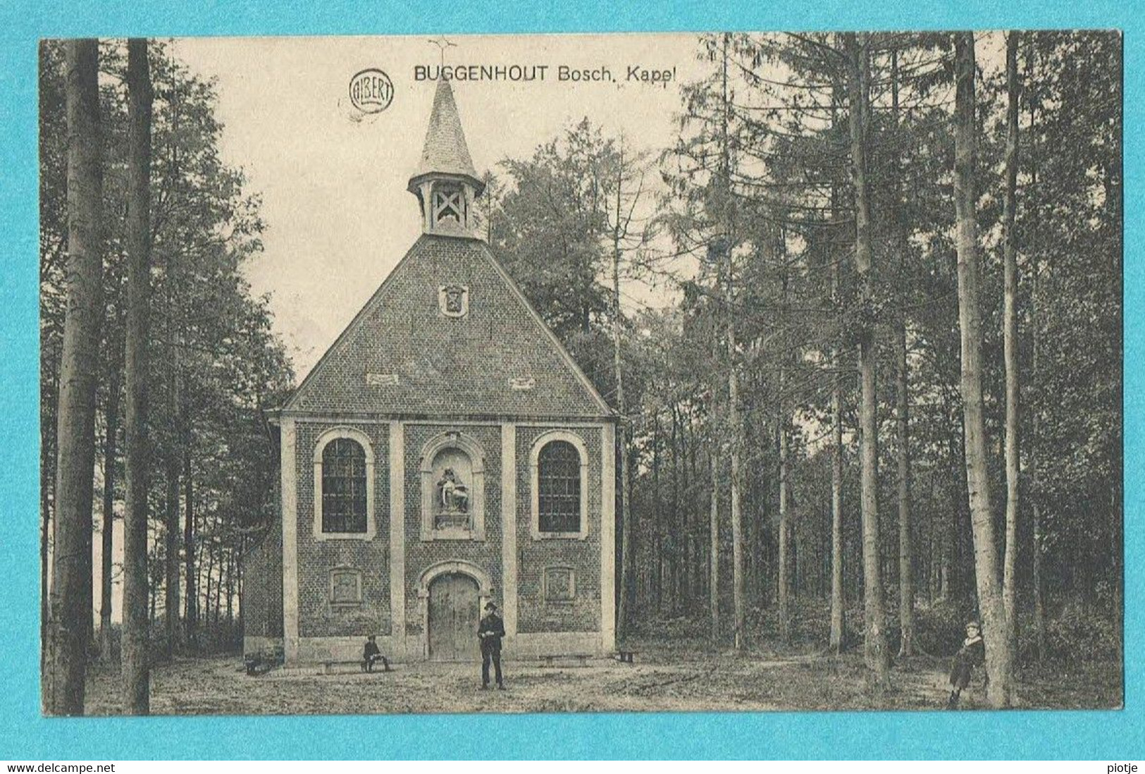 * Buggenhout (Oost Vlaanderen) * (Albert, Uitg Théo Cooremans - Vanden Heule) Bosch, Kapel, Chapelle, Bois, Old, Rare - Buggenhout