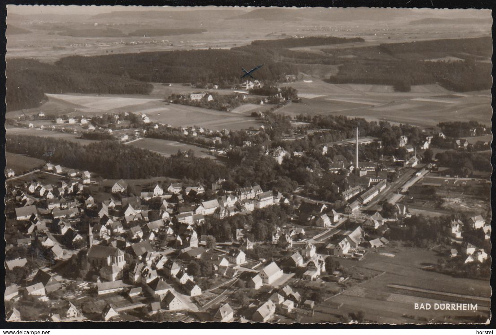 D-78073 Bad Dürrheim - Schwarzwald - DRK- Kindersolbad (Echt Foto) - Luftbild - Bad Duerrheim