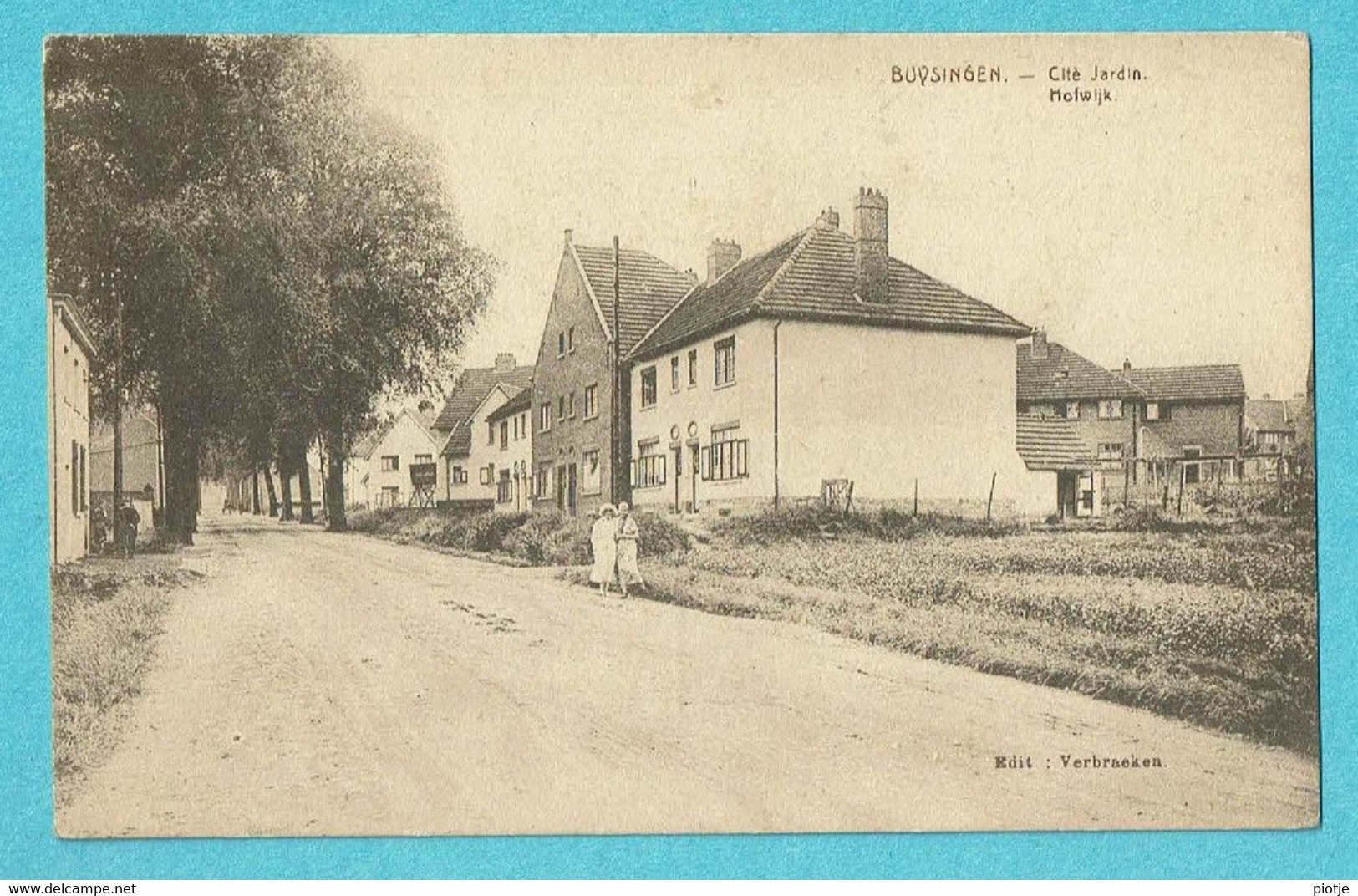* Buizingen - Buysinghen (Halle - Vlaams Brabant) * (Edit Verbraeken - E. Desaix) Cité Jardin, Hofwijk, Animée, Old Rare - Halle