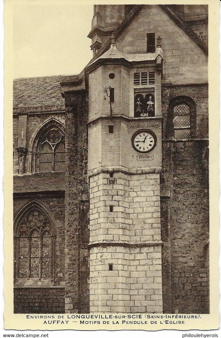 CPA 76 AUFFAY L'église - Auffay