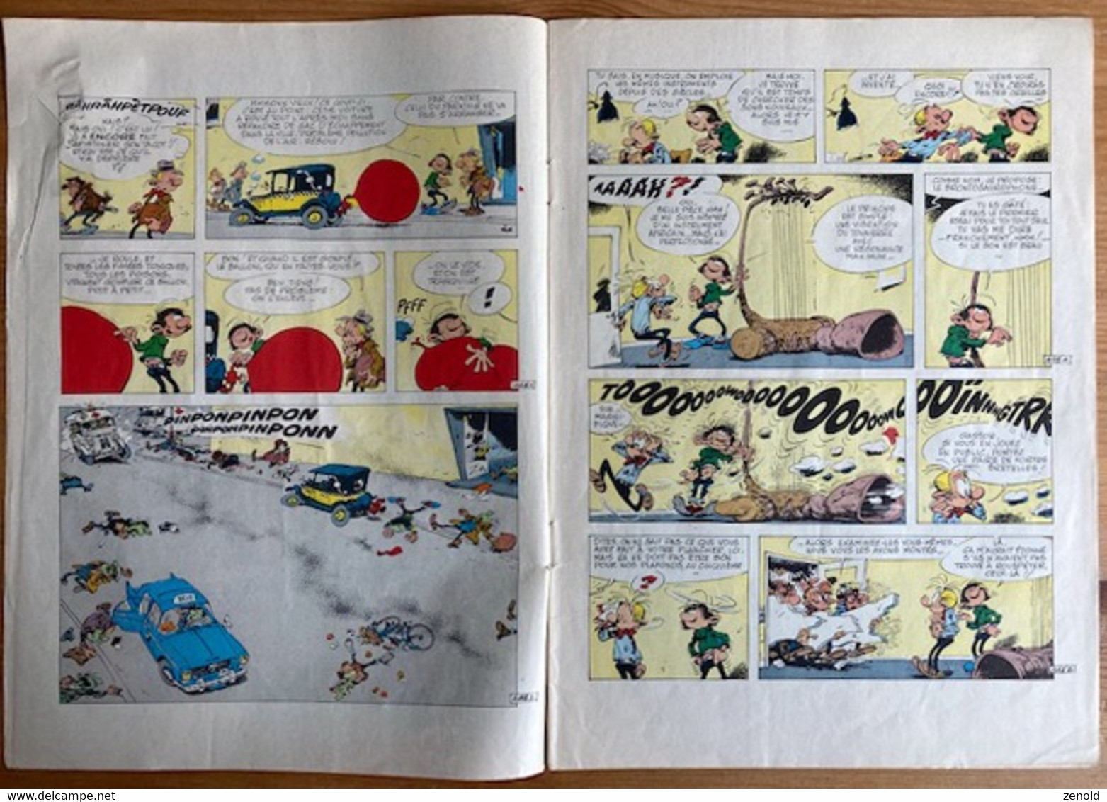 "Gaston En Action" De Franquin - Franquin