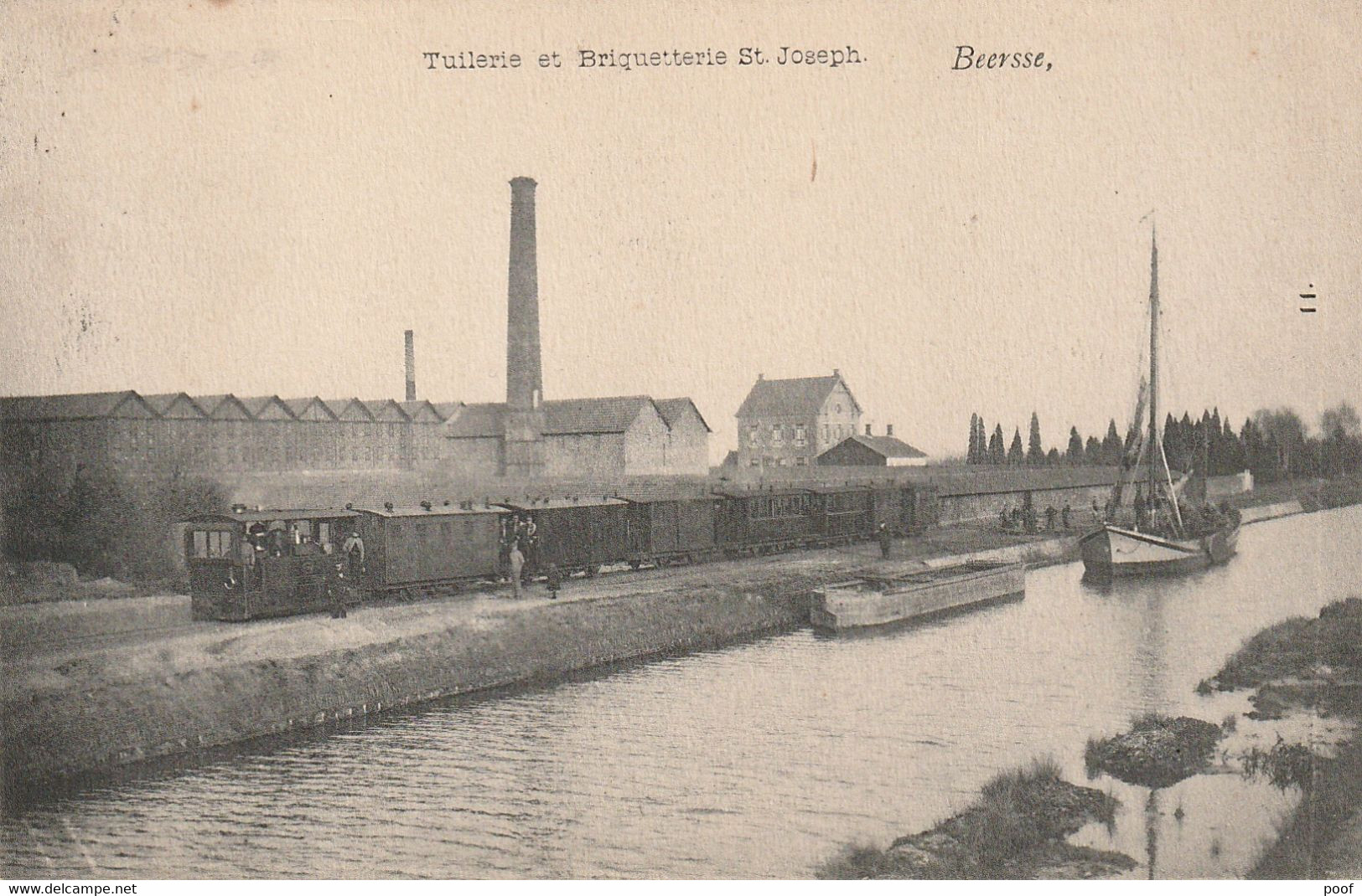 Beersse / Beerse : Tuilerie Et Briquetterie St. Joseph  ( Tram ) - Beerse