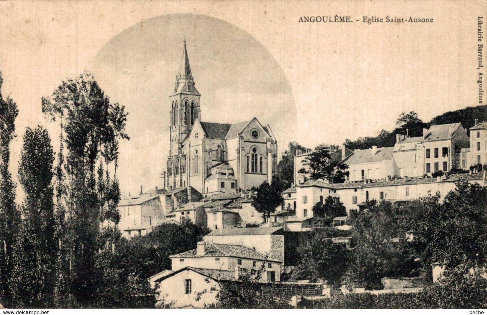 N°93170 -cpa Angoulême -église Saint Ausone- - Angouleme