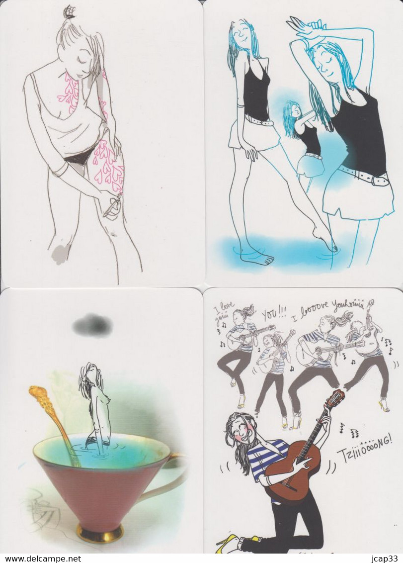 ILLUSTRATION DE MARGAUX MOTIN  - 2010  -  LOT DE 36 CARTES  - - 5 - 99 Karten