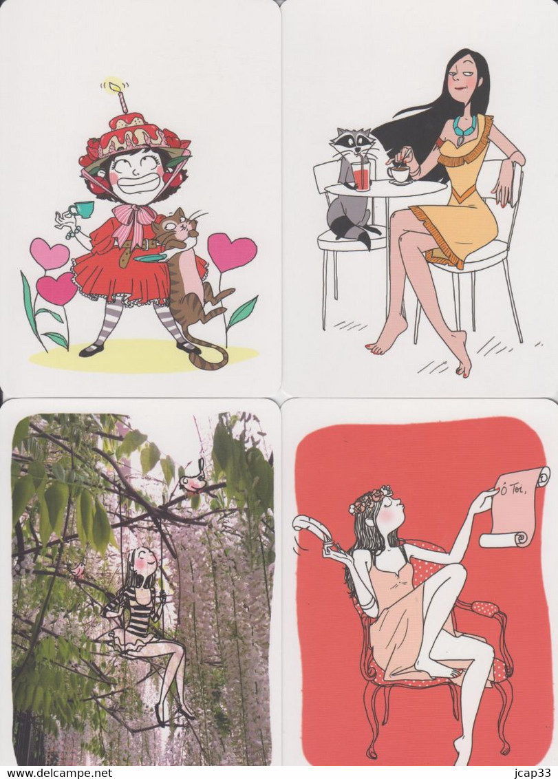 ILLUSTRATION DE MARGAUX MOTIN  - 2010  -  LOT DE 36 CARTES  - - 5 - 99 Karten