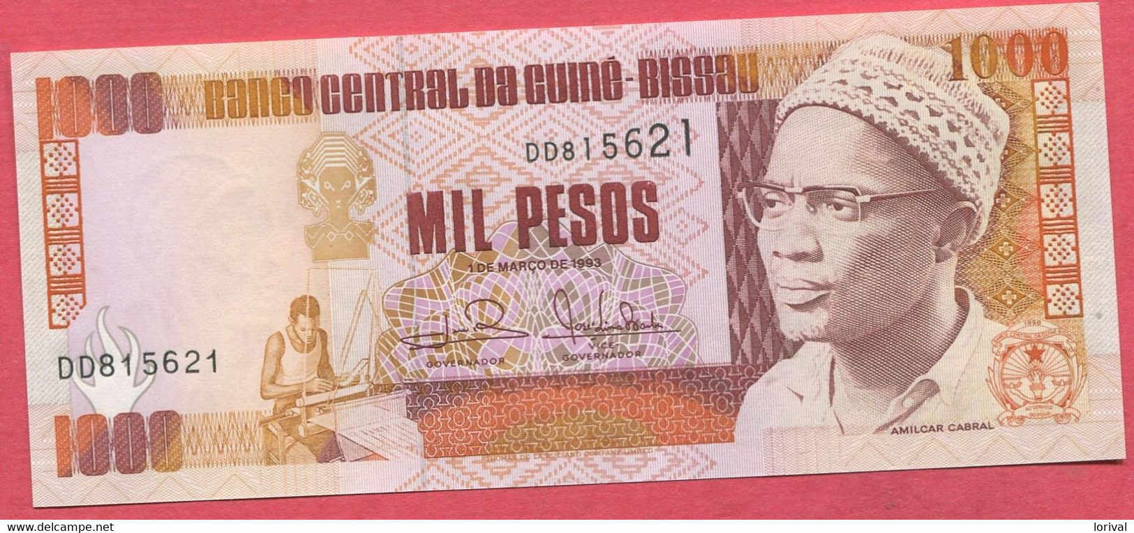 1000 Pesos 1/03/1993 Neuf 4 Euros - Guinee-Bissau