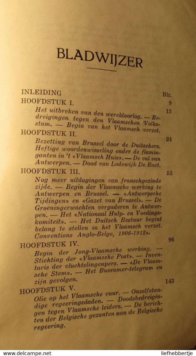 Verraad Of Zelfverdediging - Door A. Faingaert - 1933 - Vlaamse Beweging - 1914-1918 - Guerre 1914-18
