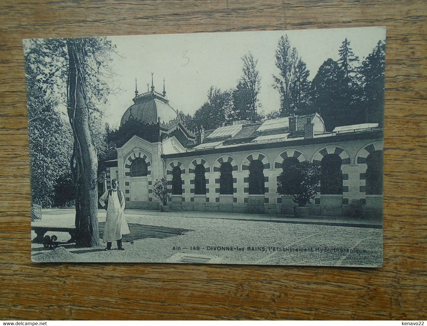 Divonne-les-bains , L'établissement Hydrothérapique  "" Carte Animée "" - Divonne Les Bains