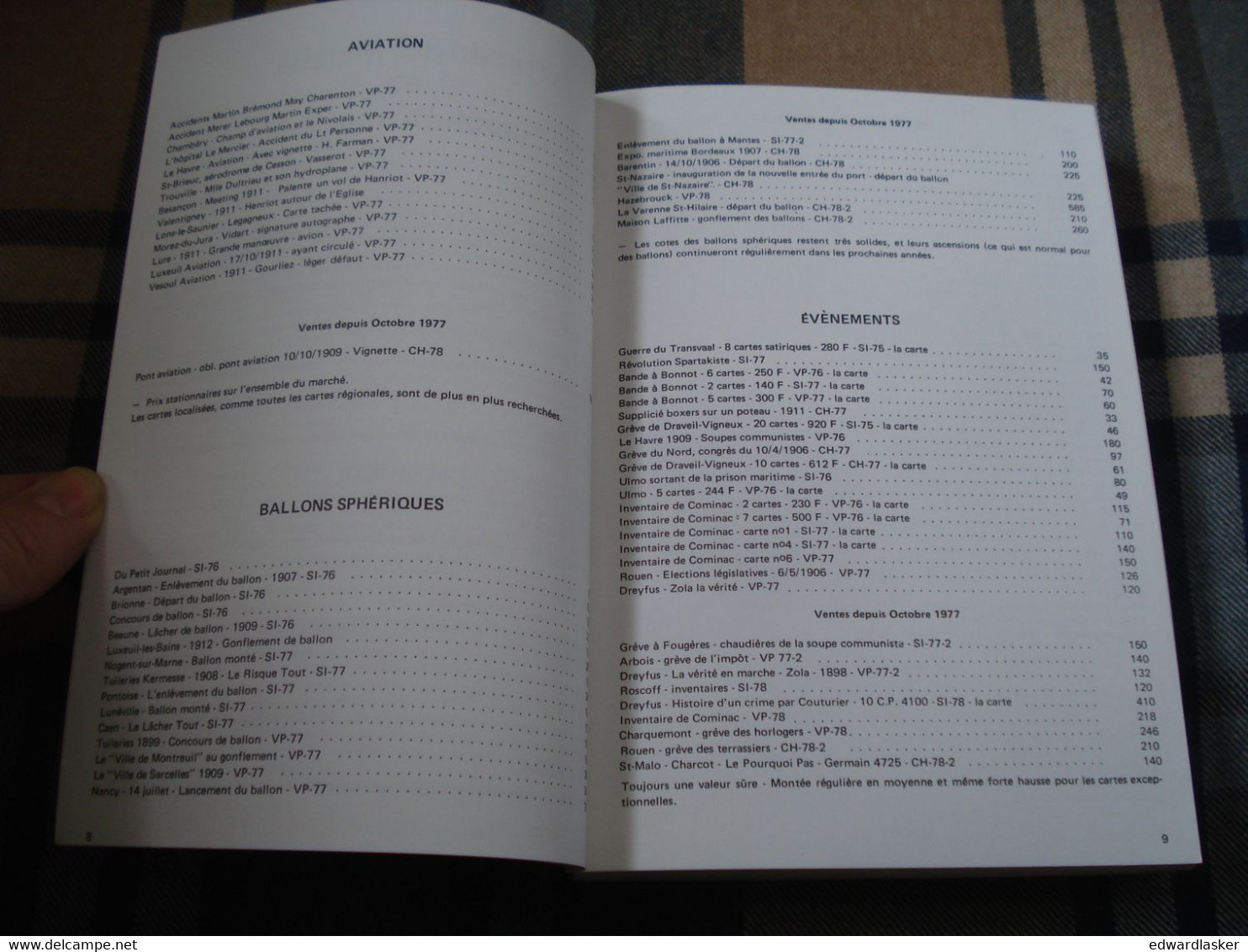 Catalogue FILDIER 1979 (Cartes Postales) - Très Bon état - Libri & Cataloghi