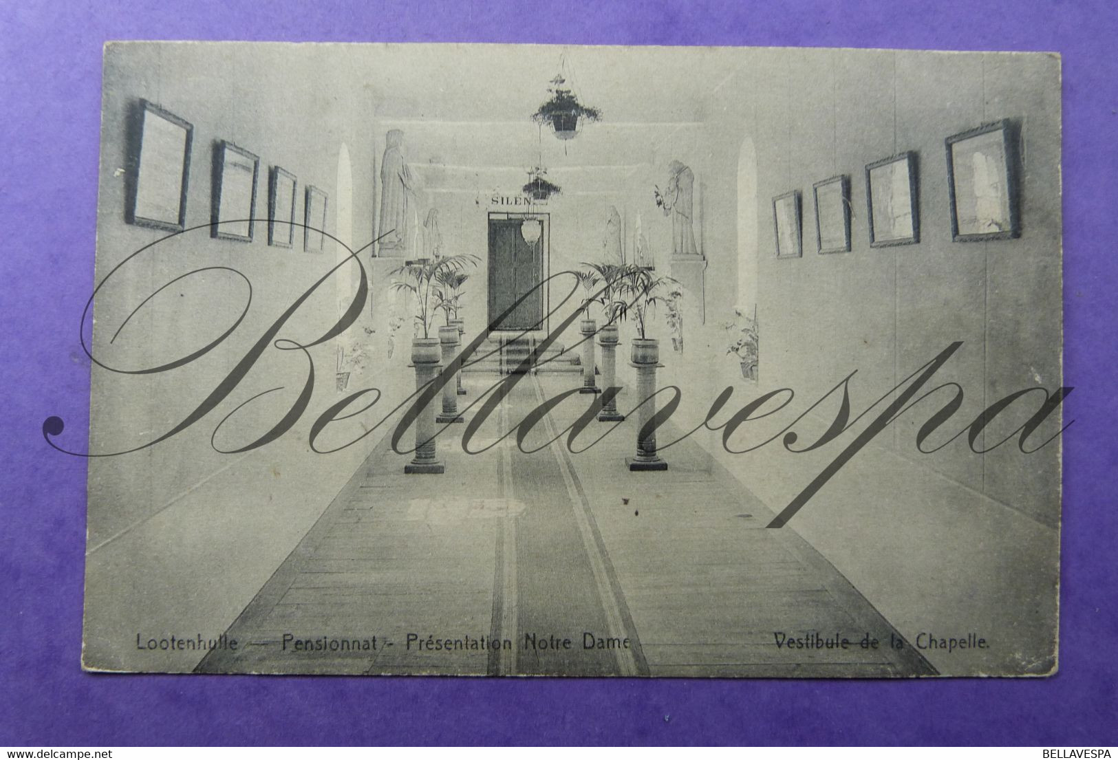 Lootenhulle. Aalter. Pensionnat Vestibule De La Chapelle 1913 - Aalter