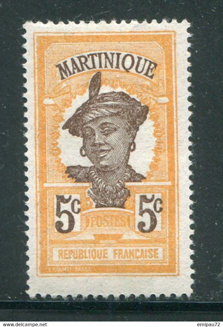 MARTINIQUE- Y&T N°92- Neuf Avec Charnière * - Unused Stamps